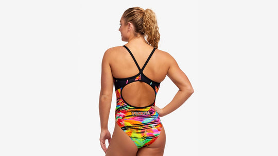 Diamond Back One Piece- Sunset City