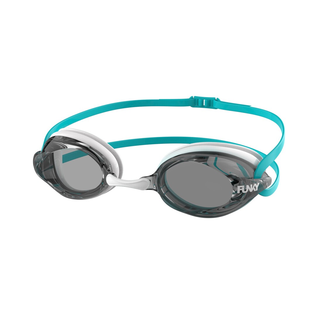 Training Machine Goggle-White Washed Mirrored
