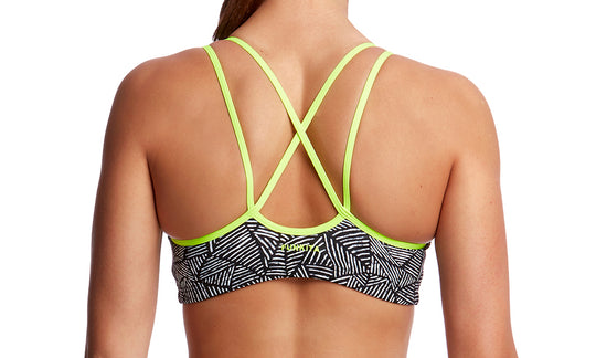 Criss Cross Top - Black Widow