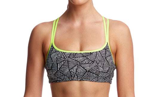 Criss Cross Top - Black Widow