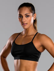 Ladies Crop Top- Black