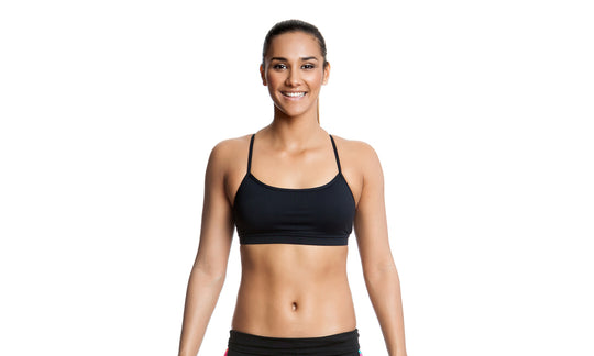 Ladies Crop Top- Black