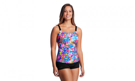 Form Scoop Neck Tankini- Club Tropo