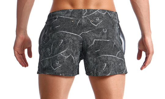 Men's Shorty Shorts Short- Crack Up