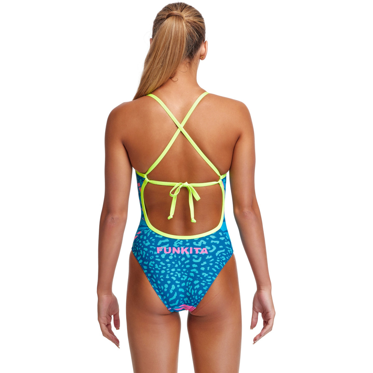 Girl's Tie Me Tight One Piece - Jungle Fever – Evolution Athletic Gear