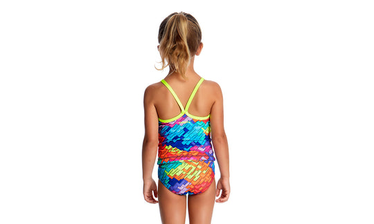 Girls Toddler Tankini & Brief- Layer Cake