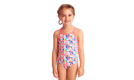 Eco Tankini & Brief Two Piece- Pink Panda