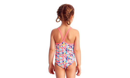 Eco Tankini & Brief Two Piece- Pink Panda