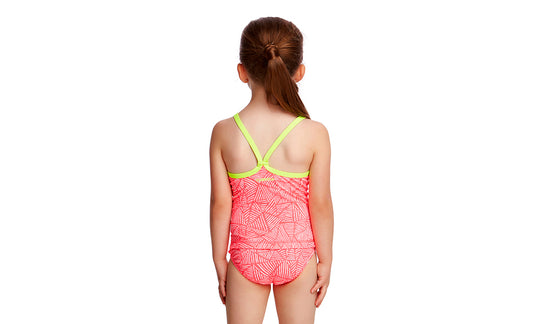 Girls Toddler Tankini & Brief- Sweet Venom