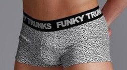 Men's Underwear Trunks- Speckled