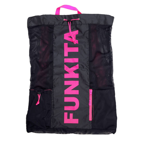 Geared Up Mesh Backpack - Pink Shadow