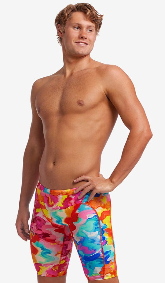 Men's Training Jammers- Messy Monet