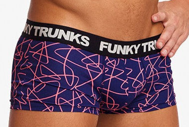 Men's Underwear Trunks-Serial Texter