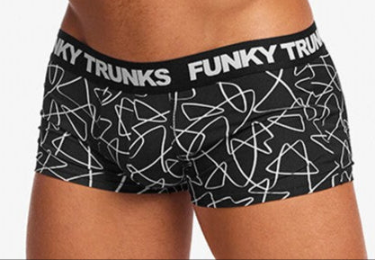 Men's Underwear Trunks-Texta Mess