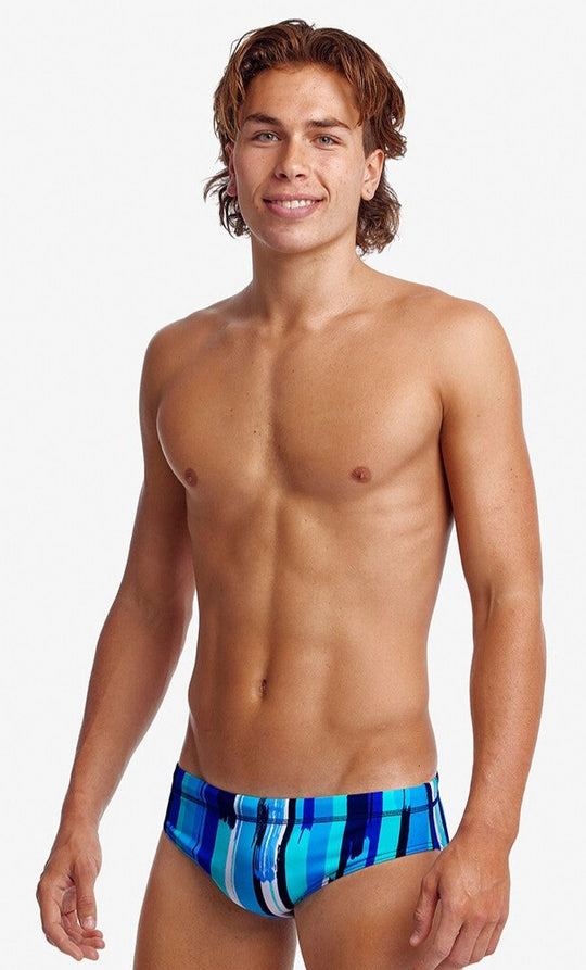 Boy's Classic Briefs- Roller Paint