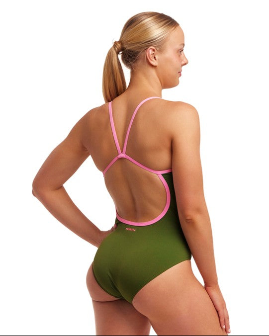 Single Strap One Piece- Glamo Camo