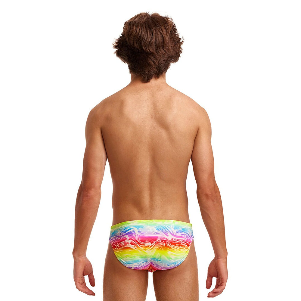 Boy's Classic Briefs- Lake Acid