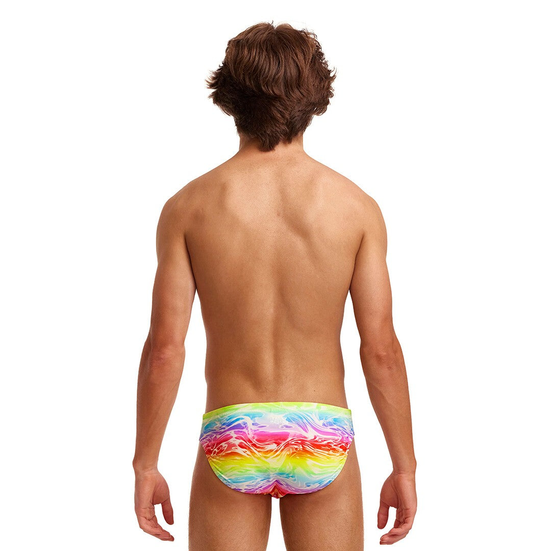 Boy's Classic Briefs- Lake Acid