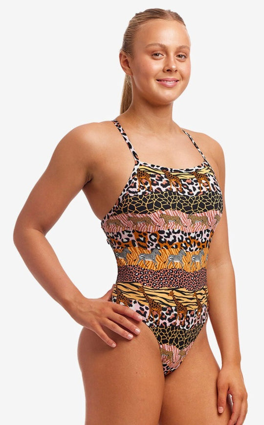 Tie Me Tight One Piece - Zoo Life
