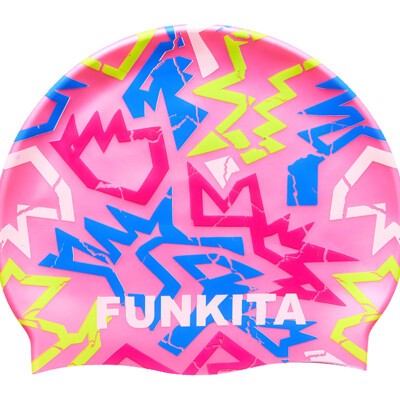 Silicone Swim Cap- Rock Star