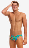 Men's Classic Briefs- Blue Hawaii