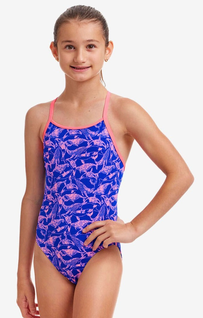 Girl's Diamond Back One Piece- Minky Pinky