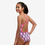 Girl's Single Strap One Piece- Pen Guy