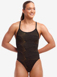 Diamond Back One Piece- Gold Weaver