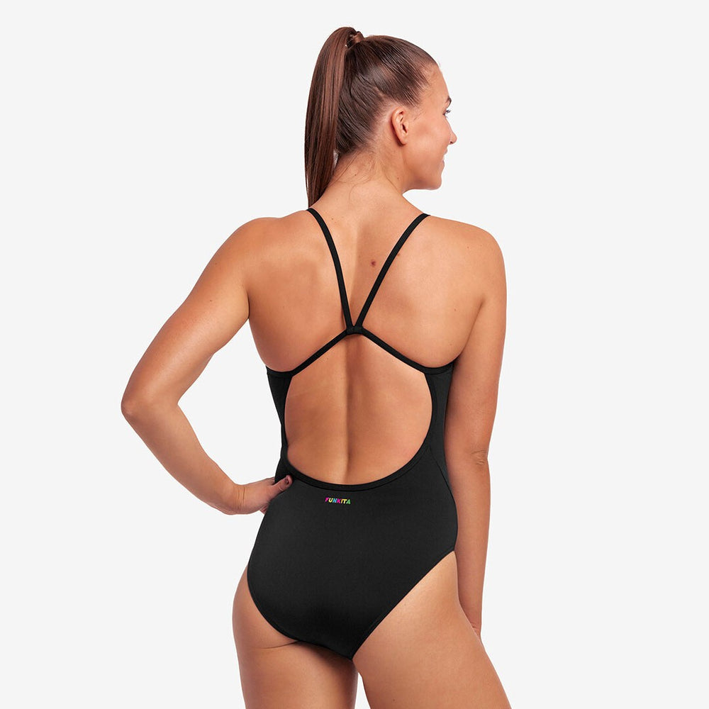 Single Strap - SWIM SECURE - Still Black