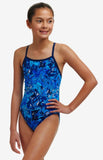 Girl's Single Strap One Piece- True Bluey