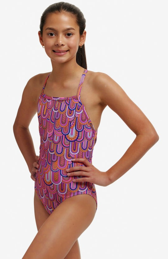 Girl's Strapped In One Piece - Learn To Fly