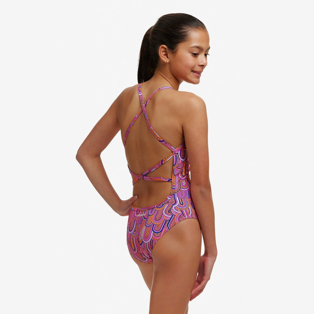 Girl's Strapped In One Piece - Learn To Fly