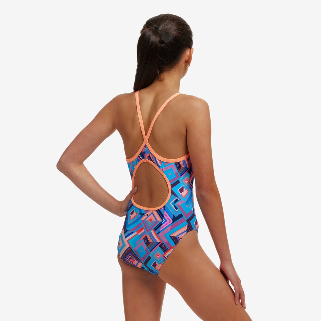 Girl's Diamond Back One Piece- Boxed Up