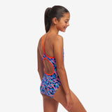 Girl's Diamond Back One Piece- Warp Tour