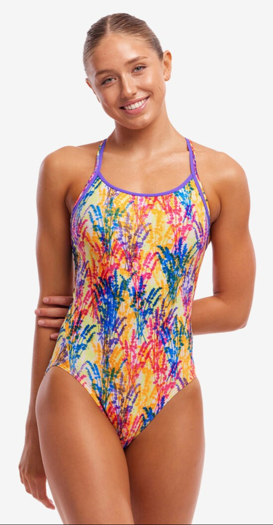 Diamond Back One Piece- Strike A Posy