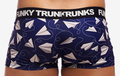 Men's Underwear Trunks-Paper Plain