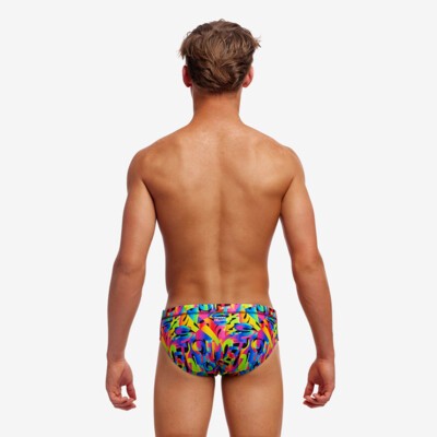 Boy's Classic Briefs- Colour Funk