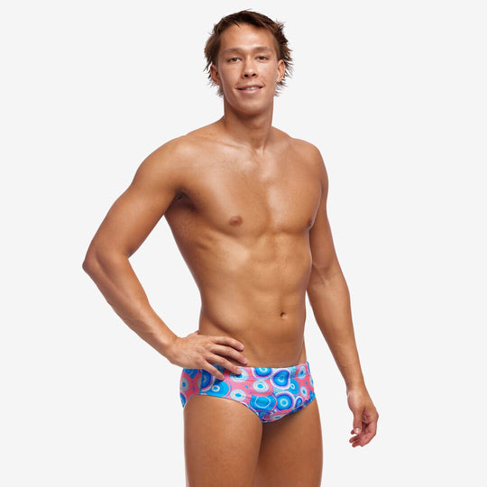 Men's Classic Briefs- Bundjalung Blue