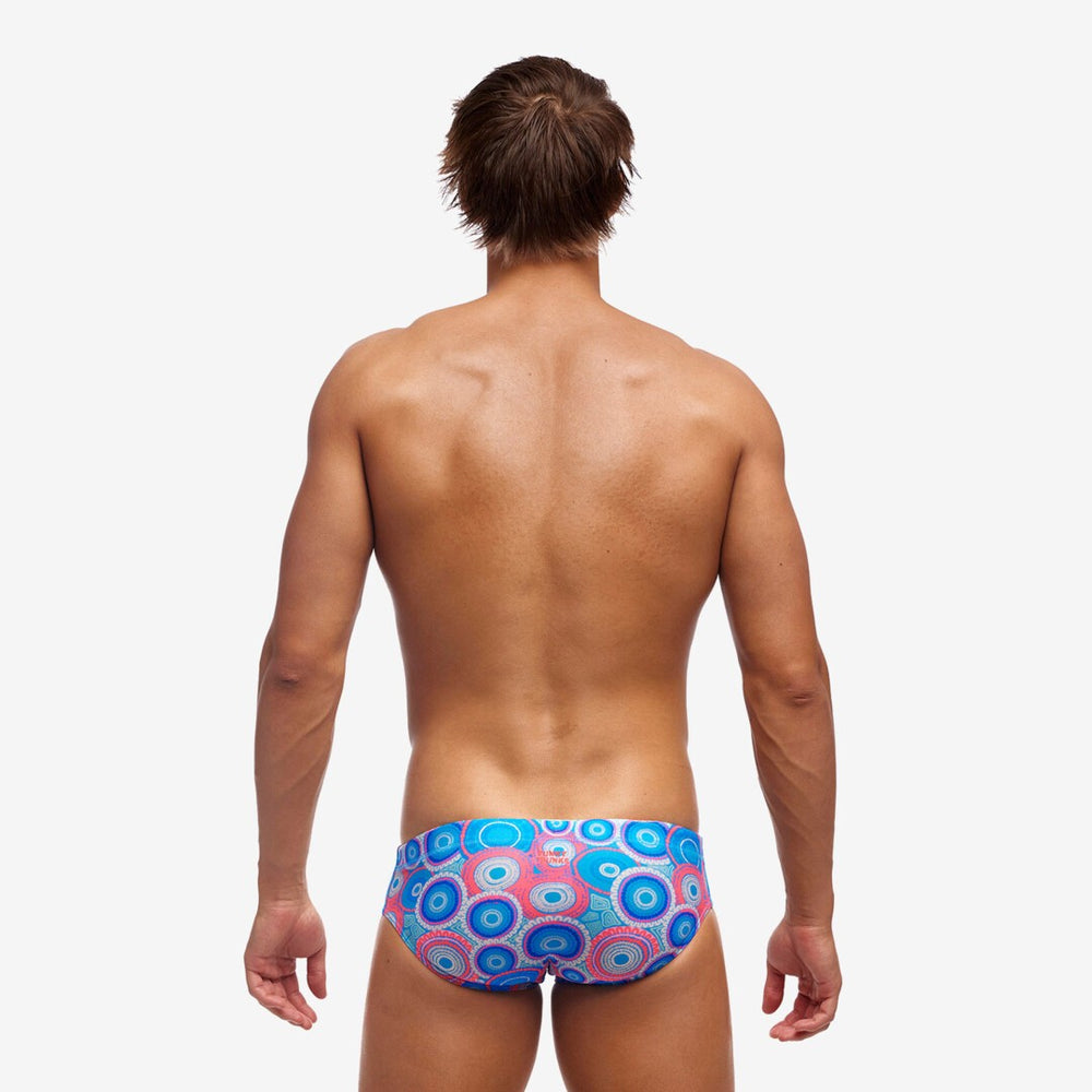 Men's Classic Briefs- Bundjalung Blue