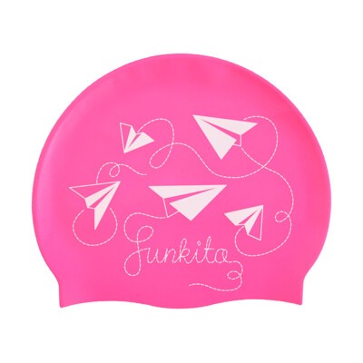 Silicone Swim Cap- Paper Pink