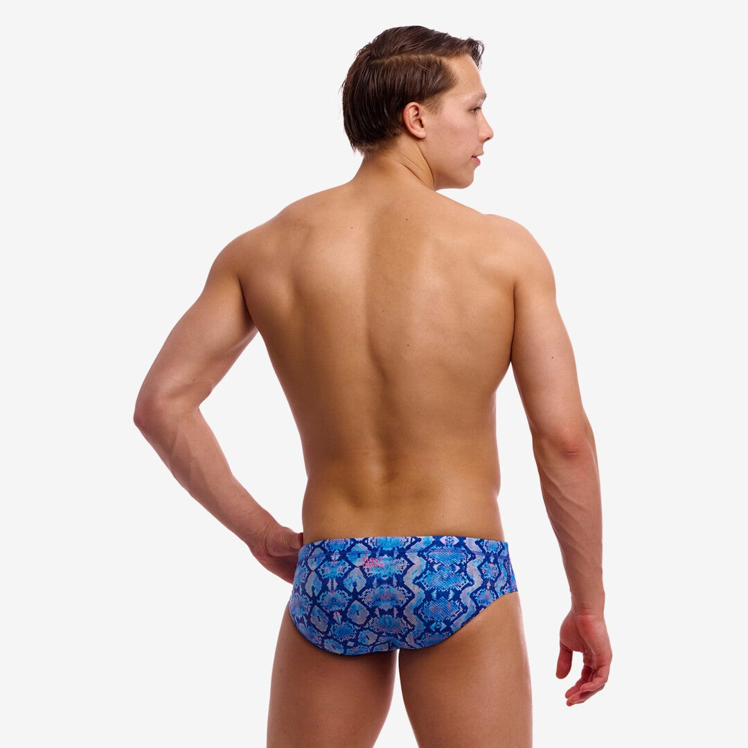 Men's Classic Briefs- Blue Viper