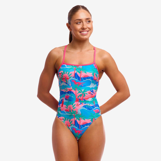 Strapped In One Piece- Dudette