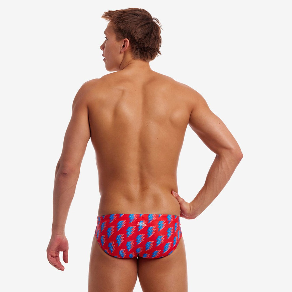 Men's Classic Briefs- Hot Volt