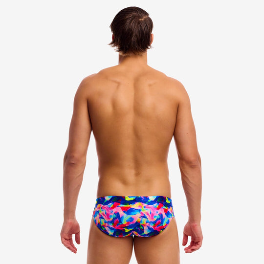 Men's Classic Briefs- Wet Wave