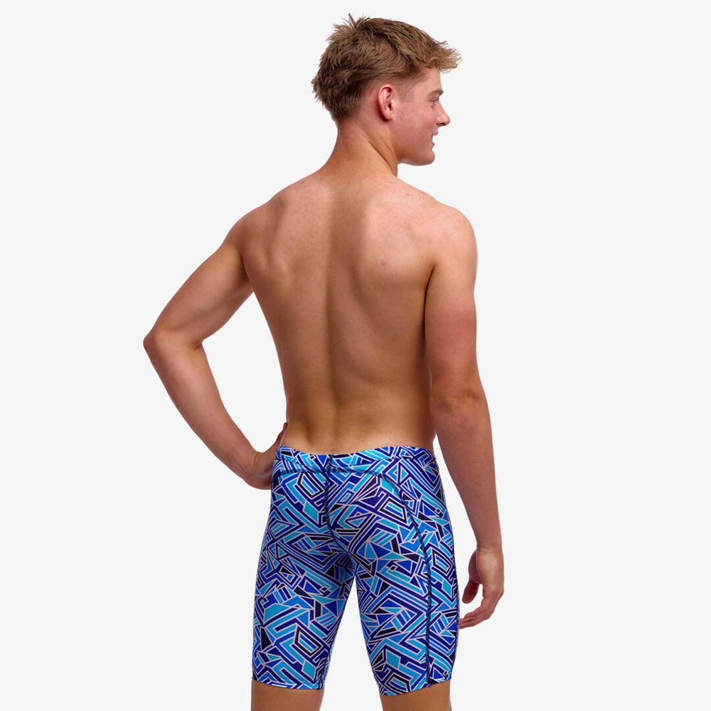 Boy's Training Jammers- Blue Bits
