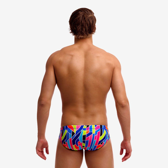 Men's Classic Briefs- Fault Lines