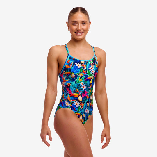 Diamond Back One Piece- Birdie Wordie
