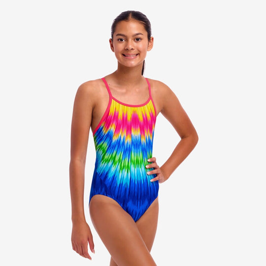 Girl's Diamond Back One Piece- Fly Time