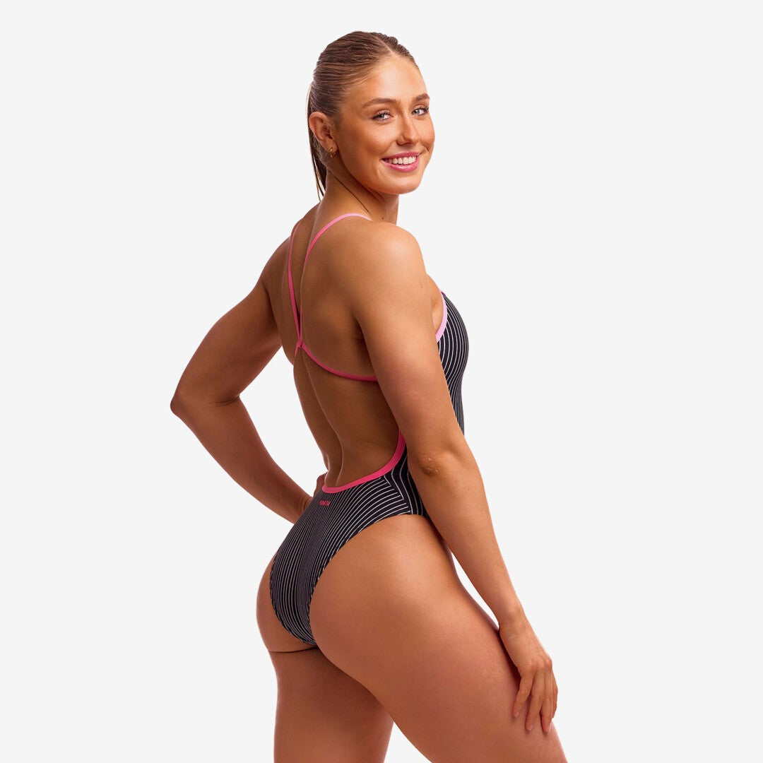 Single Strength One Piece- Pin Stripe