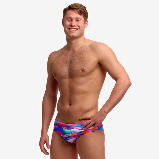 Men's Classic Briefs- Royal Wave